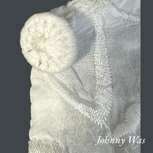 ABFAB! Johnny Was Valerie Jacket (Reversible) In White (SZ XS) (NWT) - Picture 5 of 12